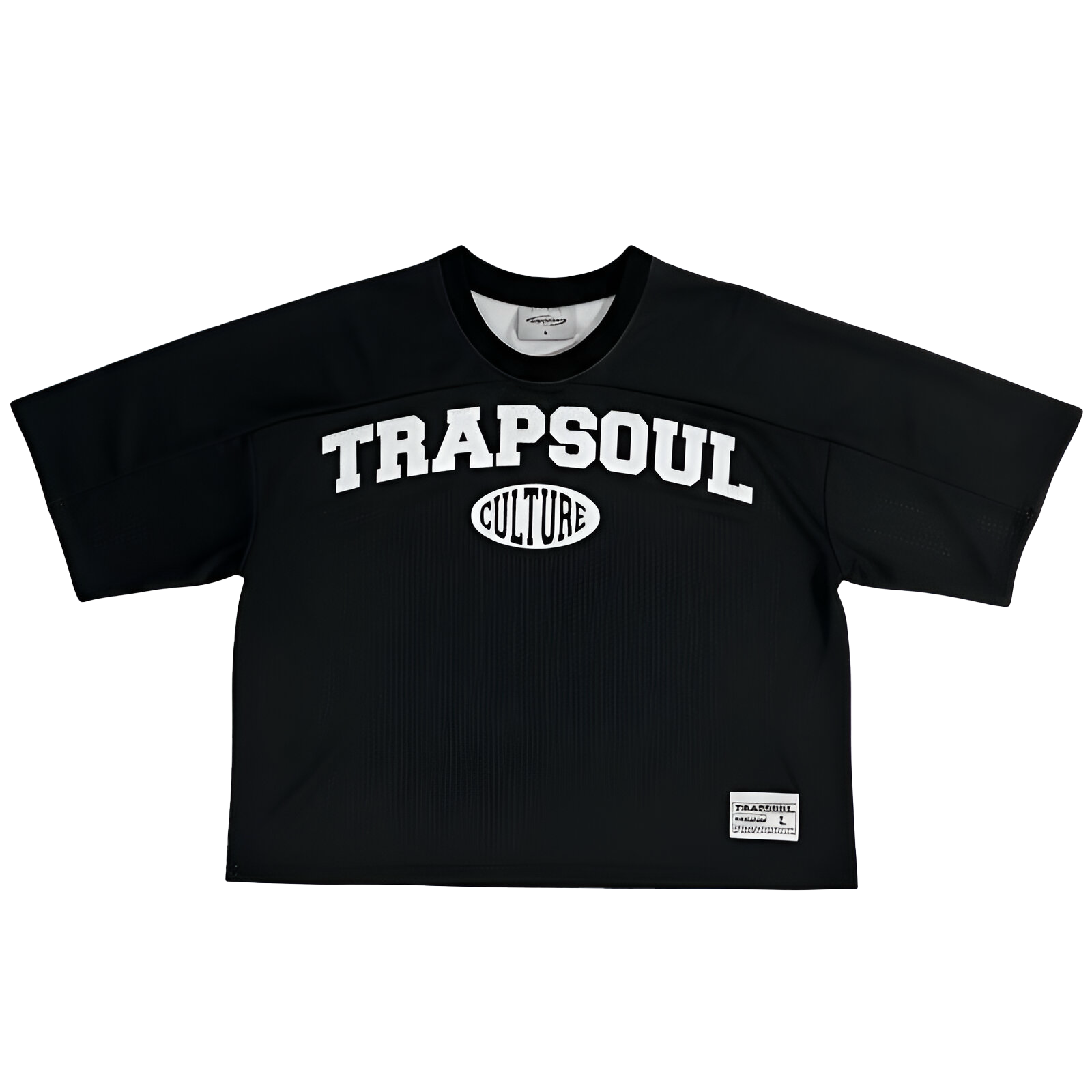 BOX FIT JERSEY - [BLACK & WHITE]