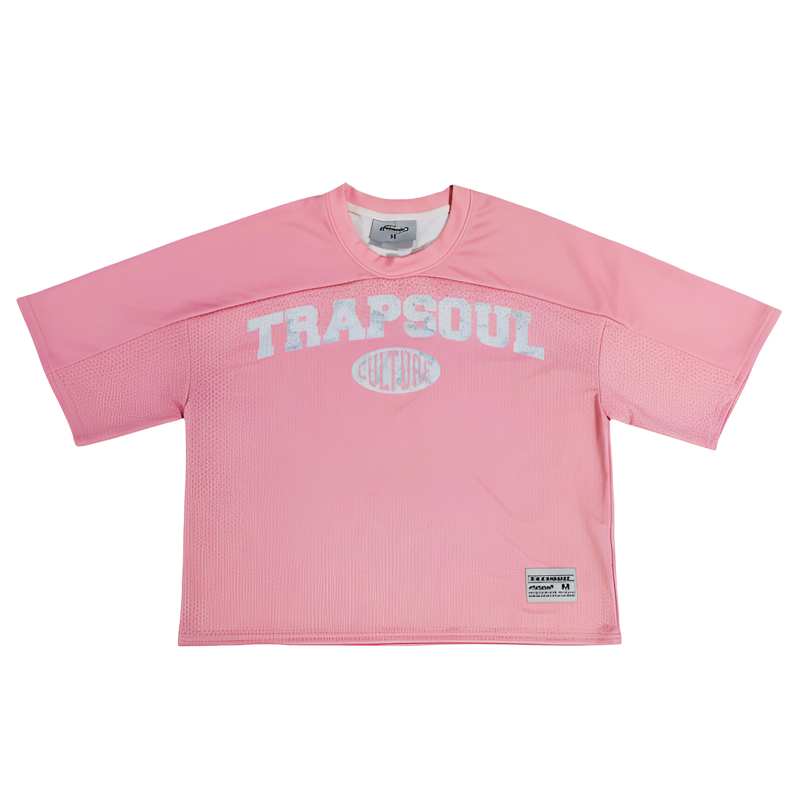 BOX FIT JERSEY - [PINK & WHITE CAMO]